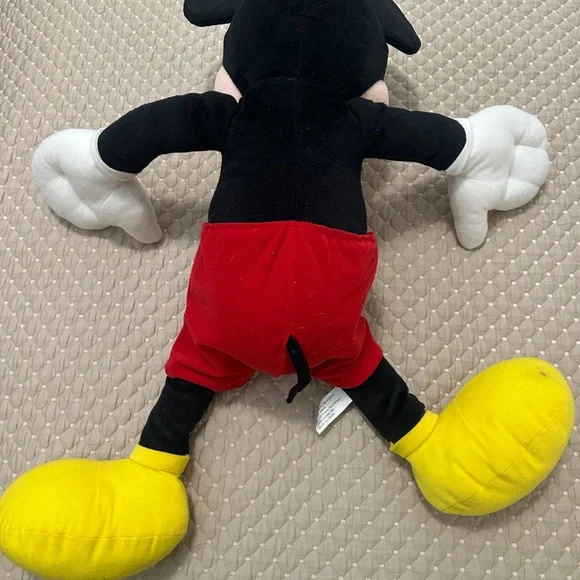 Vintage Mickey Mouse Plush Large - Picture 6 of 6